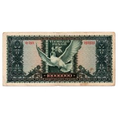 10 Millió Pengő Bankjegy 1945 F