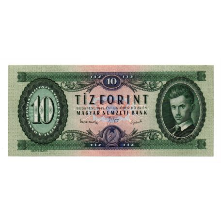 10 Forint Bankjegy 1949 gEF-aUNC