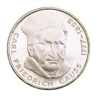 Németország ezüst 5 Márka 1977 J Carl Friedrich Gauss Proof