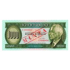   1000 Forint Bankjegy 1993 E sorozat MINTA nagyon alacsony szám