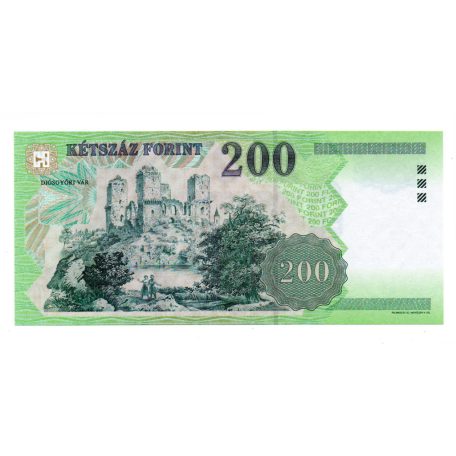 200 Forint Bankjegy 2004 FC UNC