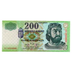 200 Forint Bankjegy 2006 FC EF
