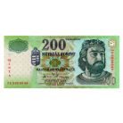 200 Forint Bankjegy 2007 MINTA nagyon alacsony sorszám 0000049