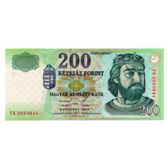 200 Forint Bankjegy 1998 FB UNC