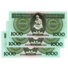 1000 Forint Bankjegy 1983 Március A sorozat gEF sorkövető 3db