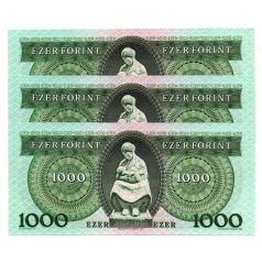   1000 Forint Bankjegy 1983 Március A sorozat aUNC sorkövető 3db