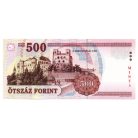 500 Forint Bankjegy 2002 MINTA