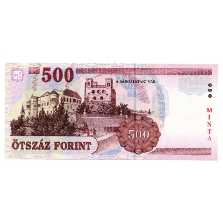 500 Forint Bankjegy 2003 MINTA