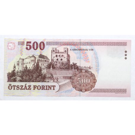 500 Forint Bankjegy 2008 EC UNC