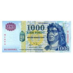 1000 Forint Bankjegy 2004 MINTA