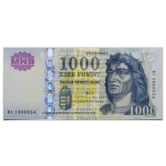 1000 Forint Bankjegy 2009 DC UNC