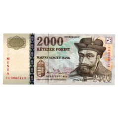 2000 Forint Bankjegy 2003 MINTA UNC