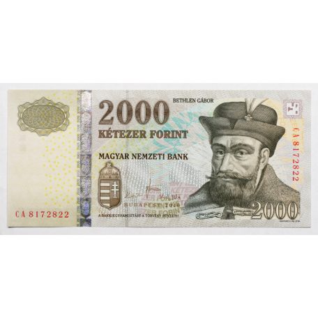 2000 Forint Bankjegy 2010 CA UNC