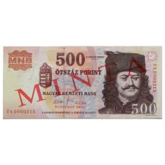 500 Forint Bankjegy 2010 MINTA