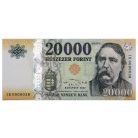 20000 Forint Bankjegy 2022 IR UNC nagyon alacsony szám 0000038