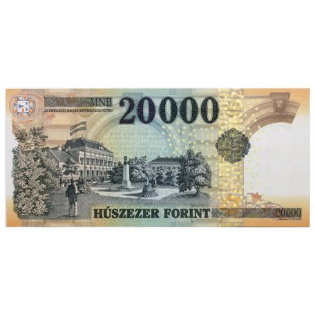 20000 Forint Bankjegy 2022 IR UNC nagyon alacsony szám 0000038