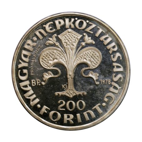 Az első magyar aranyforint 200 Forint 1978 PP PRÓBAVERET