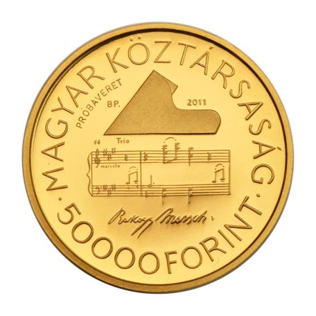 Liszt Ferenc 50000 Forint 2011 PP PRÓBAVERET