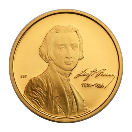 Liszt Ferenc 50000 Forint 2011 PP PRÓBAVERET