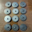 12 db vegyes Habsburg érme mitájú gomb