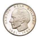 Bartók Béla emlékév 25 és 50 Forint 1961 Proof 37,5g Ag750