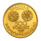 Szent István 500 Forint 1988 PP PRÓBAVERET tervezet szett
