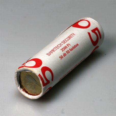 50 Forint 2001 50 db-os Banktech Security rolni