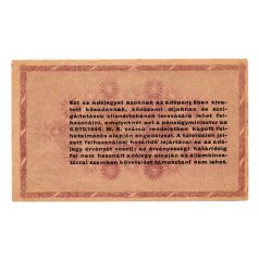   100000 Adópengő 1946 P51A F hátlapi szöveg jobbra csúszott