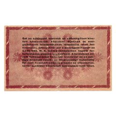   100000 Adópengő 1946 P51A VG hátlapi szöveg felfelé csúszott