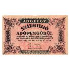 100 Millió Adópengő 1946 P55h VG hajó vízjel és fordított címer