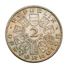Ausztria ezüst 2 Schilling 1931 Mozart 12,05g Ag640