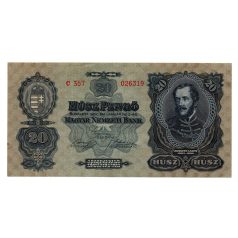 20 Pengő Bankjegy 1930 gEF