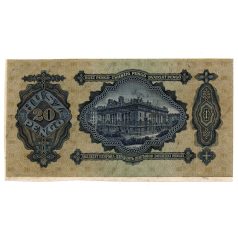 20 Pengő Bankjegy 1930 ívszél