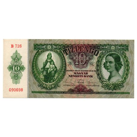 10 Pengő Bankjegy 1936 UNC