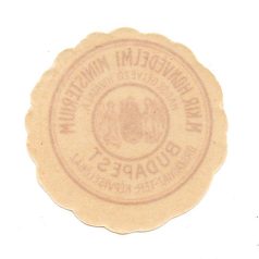   Honvédelmi Minisztérium Hadsegélyező Hivatala levélzáró Budapest