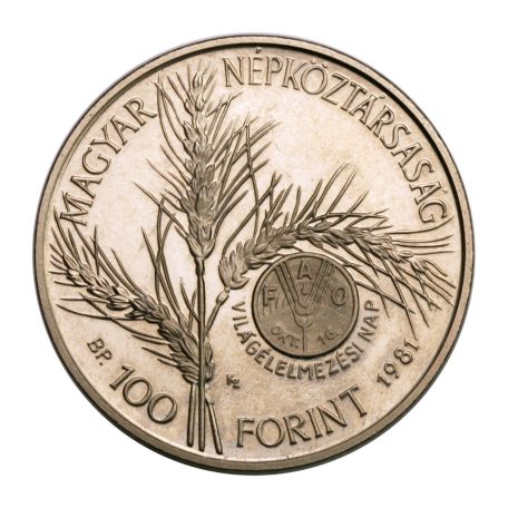 FAO 100 Forint 1981 PP