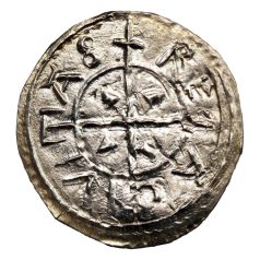   I. András denár ÉH.:4 EK:4/2 REX után nincs pont, publikálatlan