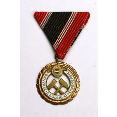   A Bányász Szolgálati Érdemérem bronz fokozat 1957 NMK672