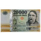 20000 Forint Bankjegy 2016 GE UNC sorszámkövető pár