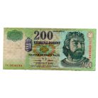 200 Forint Bankjegy 2002 FC F