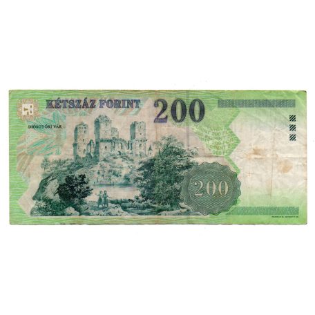 200 Forint Bankjegy 2002 FC F