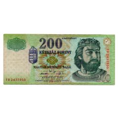 200 Forint Bankjegy 2005 FD F