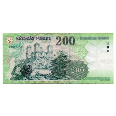 200 Forint Bankjegy 2006 FC VF