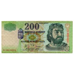 200 Forint Bankjegy 2007 FC F