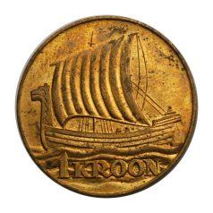 Észtország 1 Kroon 1990 utánveret