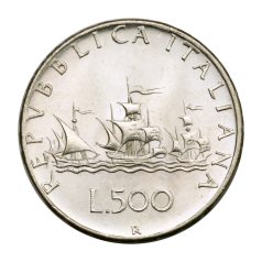 Olaszország 500 Líra 1966 R aUNC-gEF 11,06g Ag835