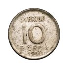 Svédország 10 Öre 1960 VF 1,45g Ag400