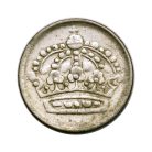 Svédország 10 Öre 1960 VF 1,45g Ag400