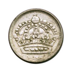 Svédország 10 Öre 1960 VF 1,45g Ag400