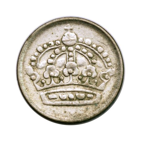 Svédország 10 Öre 1960 VF 1,45g Ag400